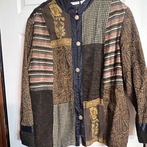 White Stag Black Combo Jacket